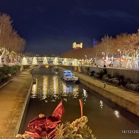 Entre Ville Et Canal, Calme Et Central !Gare A 700 M Нарбонн Екстер'єр фото