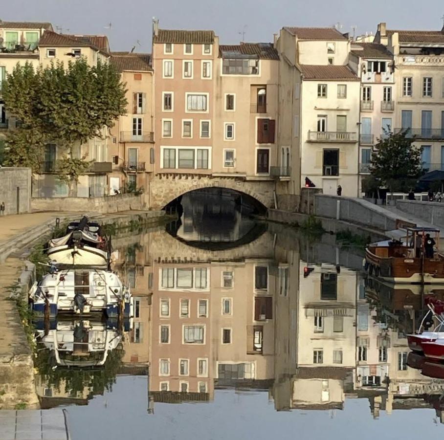 Entre Ville Et Canal, Calme Et Central !Gare A 700 M Нарбонн Екстер'єр фото